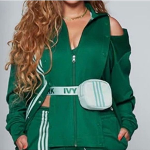 IVY PARK 4ALL Green Track Jacket Size XXS - Picture 1 of 15